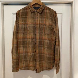 Prana Long Sleeve Corduroy Mens Shirt